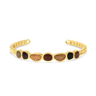 &earth - Mia Tierra Cuff Bracelet - Gold