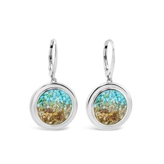 Neptune Earrings - Turquoise Gradient