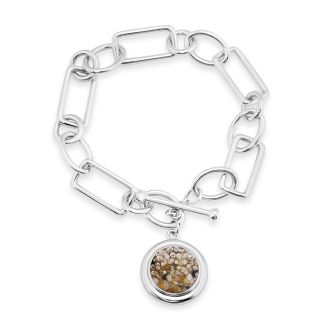 Neptune Toggle Bracelet - Diamond Gradient