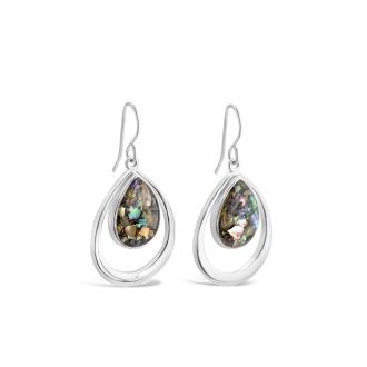BC - Teardrop Ripple Earrings