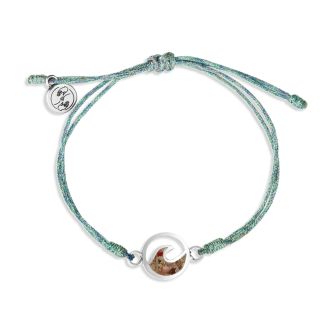 Touch the World - Cresting Wave Bracelet - Seafoam Green Siren