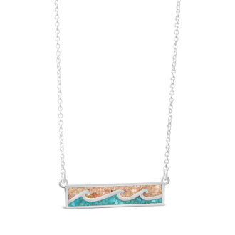 Luxe Wave Bar Necklace