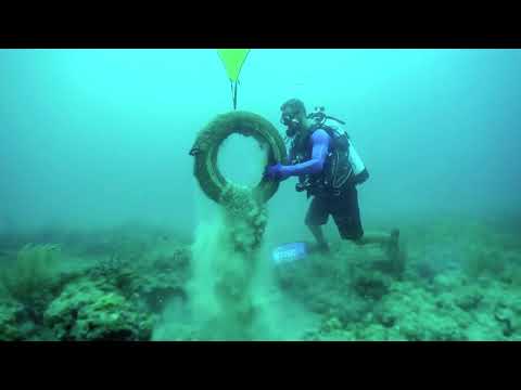 Dune Jewelry x 4ocean - Wave Ornament - Bali Gradient