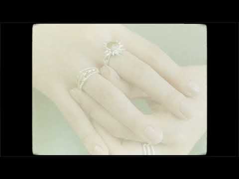Seven Bezel Ring - Larimar and Sand