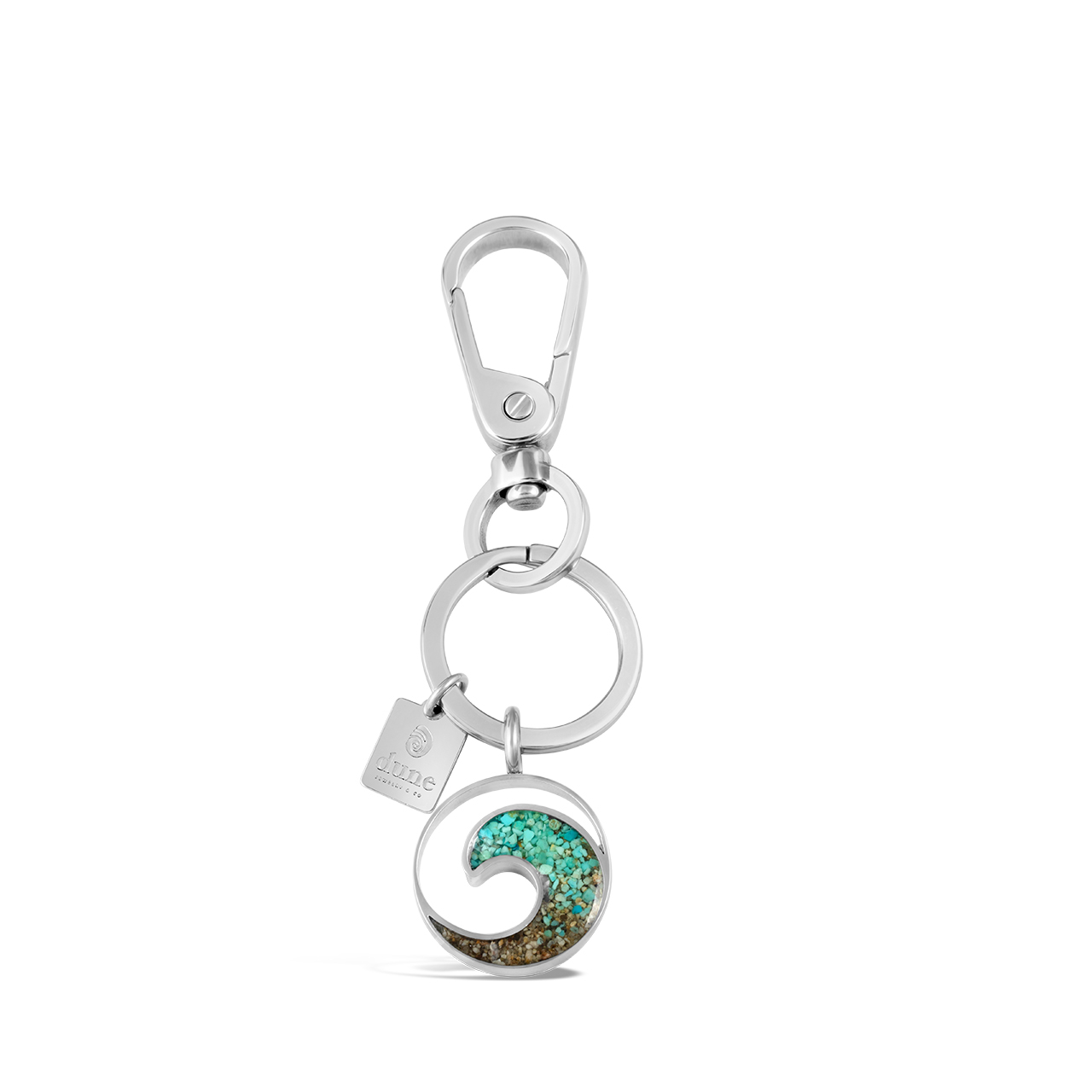 Keychain and Bag Charm - Wave - Custom Gradient