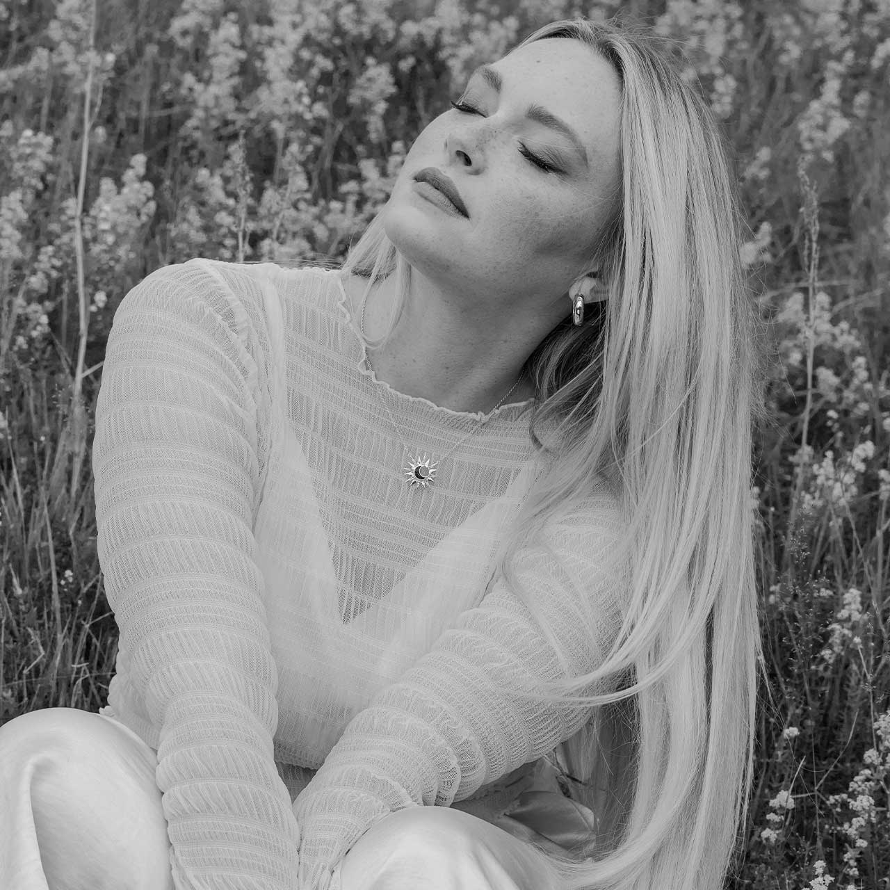 Luna Beam Necklace by Camille Kostek