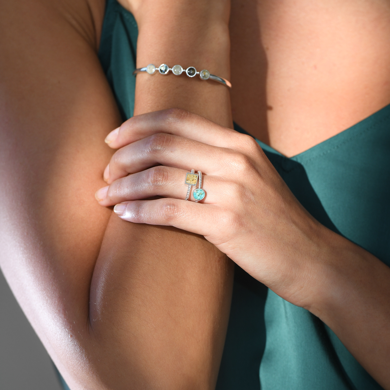 Rope Stacker Ring Round | Dune Jewelry