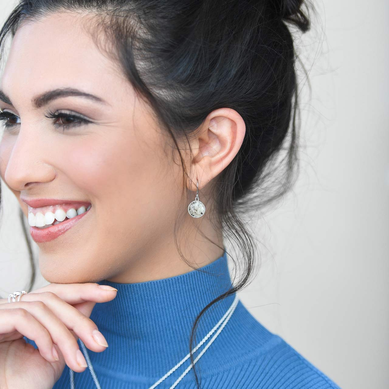 Sandglobe Earrings - Two Element