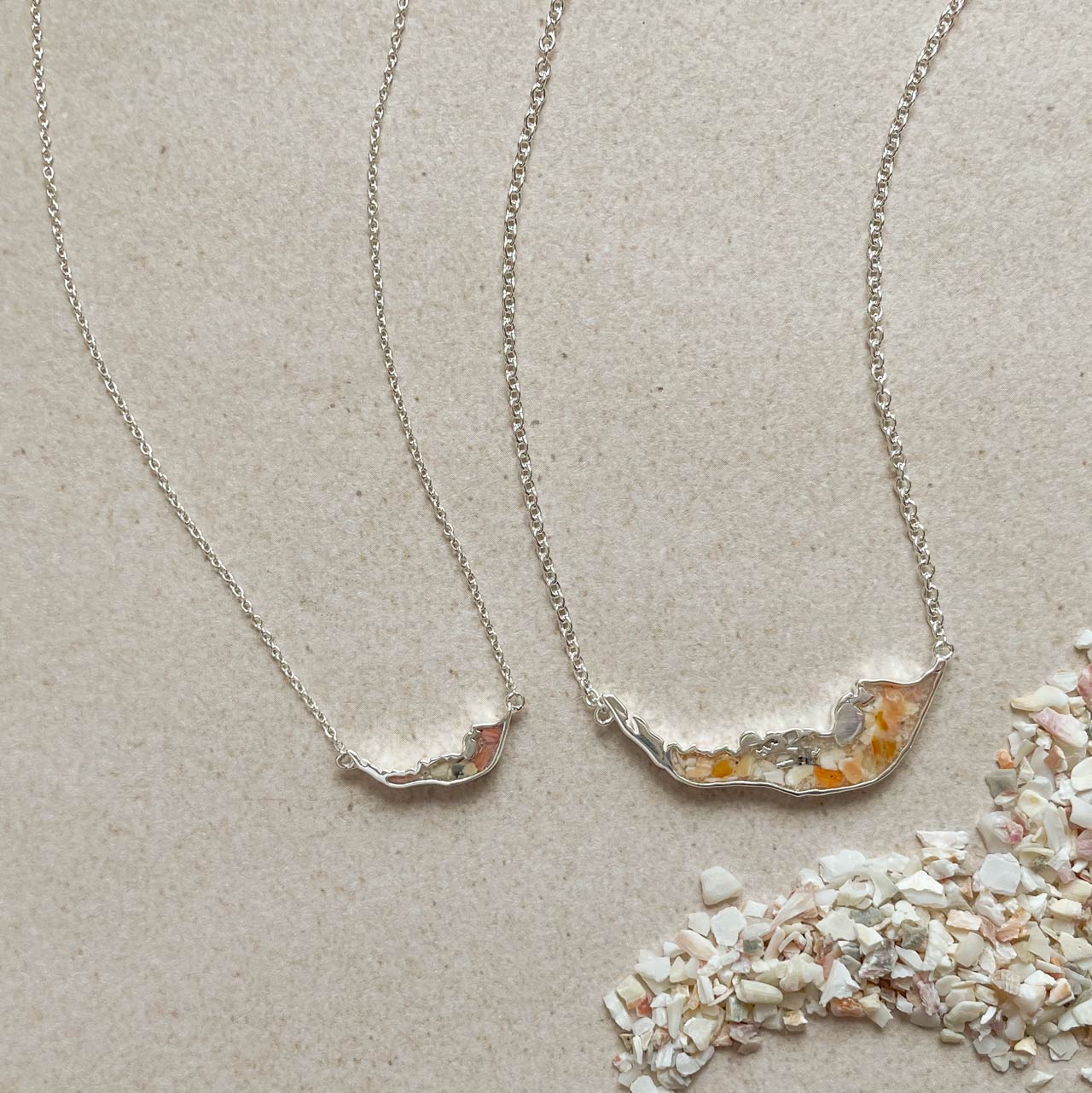 Sanibel Island Stationary Necklace