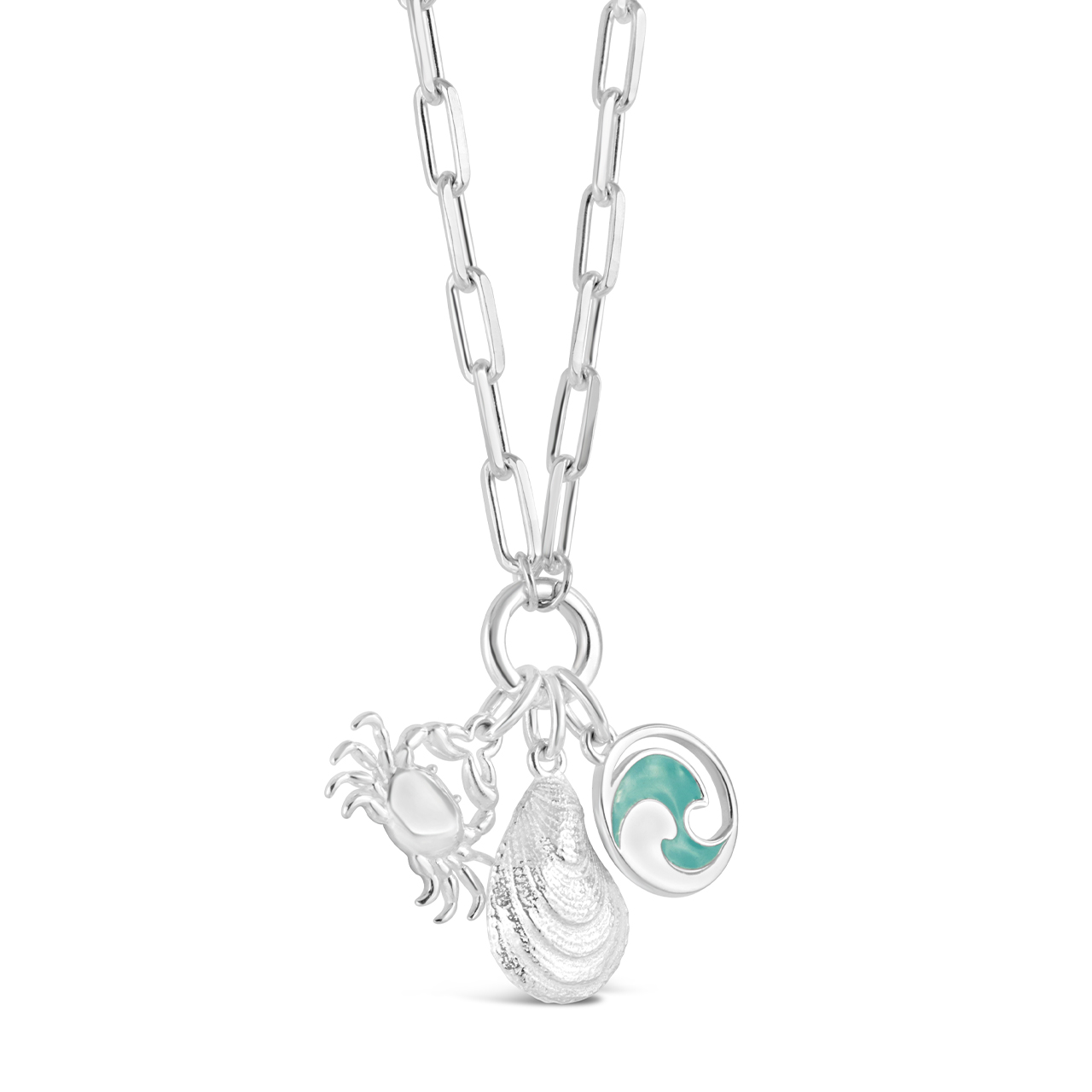 Collectible Travel Treasures Charm Holder Necklace