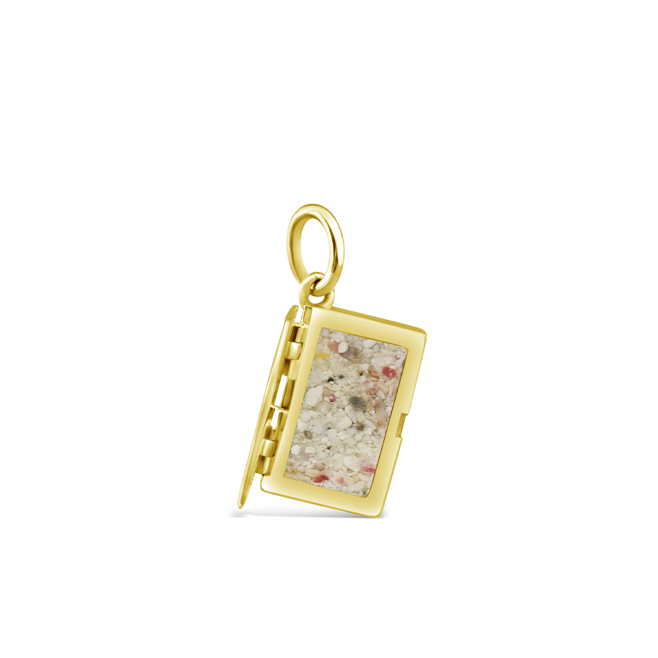 Collectible Travel Treasures Customizable Passport Charm - 14k Gold Vermeil