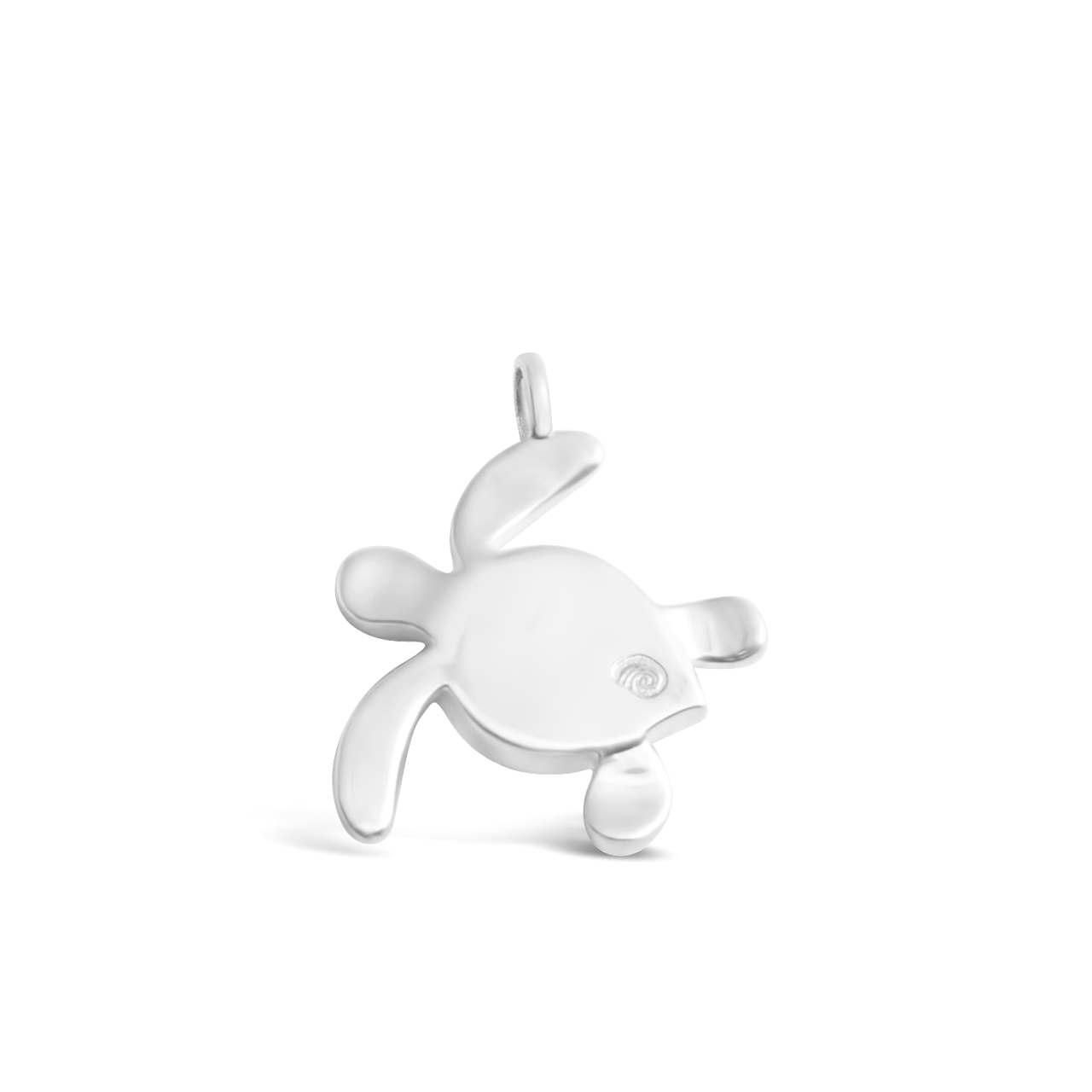 Turtle Charm - Turquoise Gradient