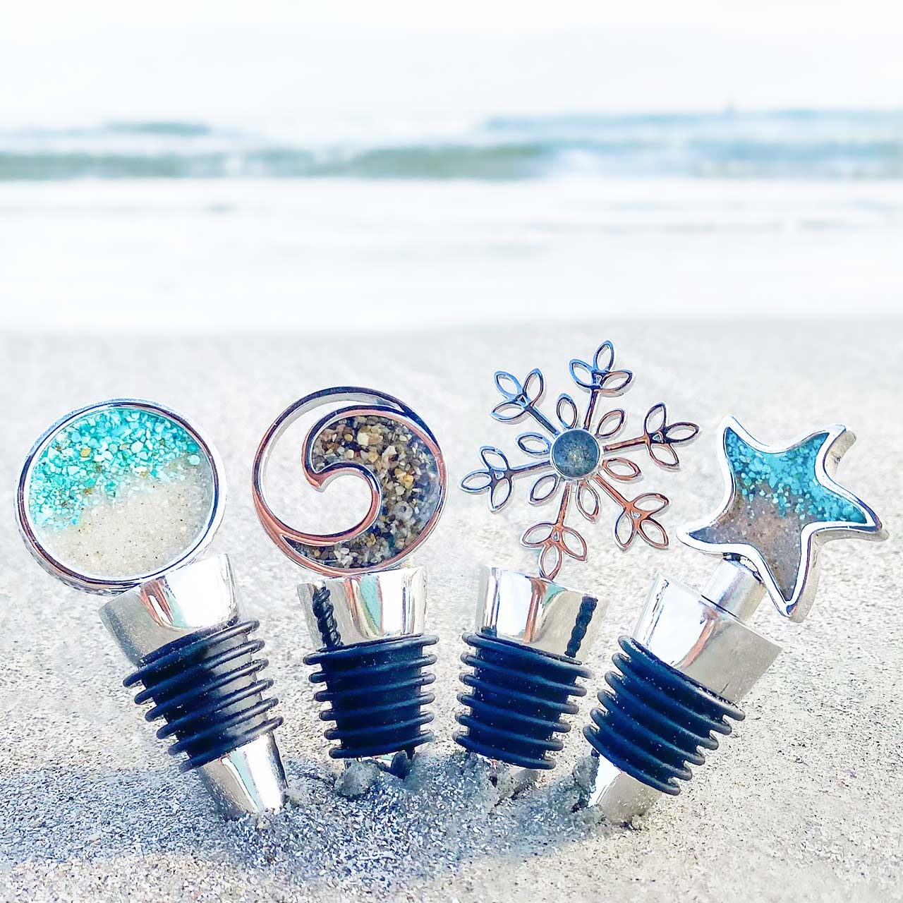Wave Wine Stopper