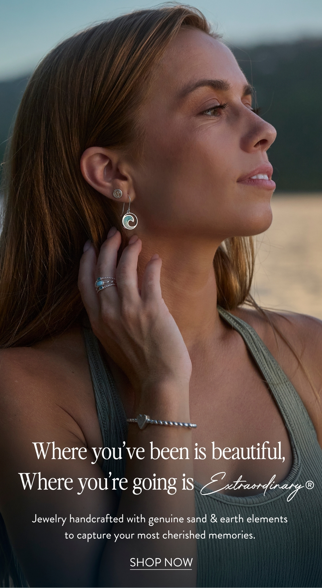 Free shipping sitewide at Dune Jewelry on personalized jewelry, beach jewelry and meaningful gifts.